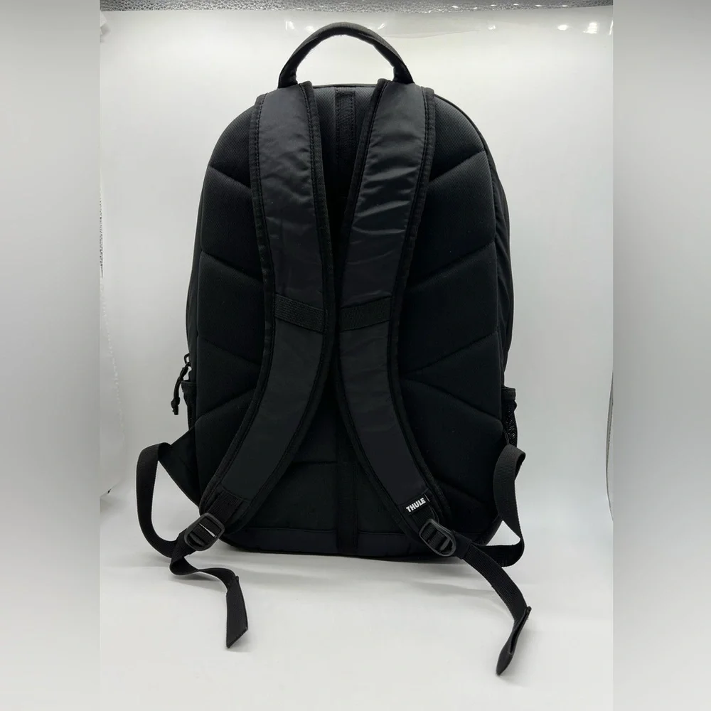Thule Black Men's Backpack with White Logo